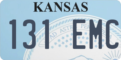 KS license plate 131EMC