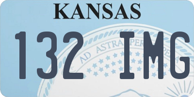 KS license plate 132IMG