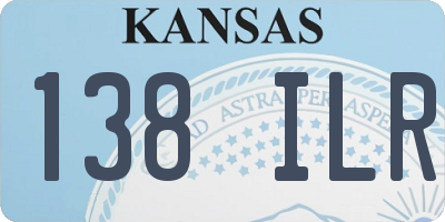 KS license plate 138ILR
