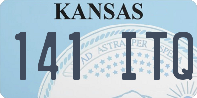 KS license plate 141ITQ