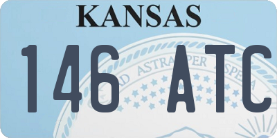 KS license plate 146ATC