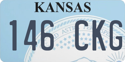 KS license plate 146CKG