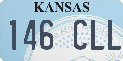 KS license plate 146CLL