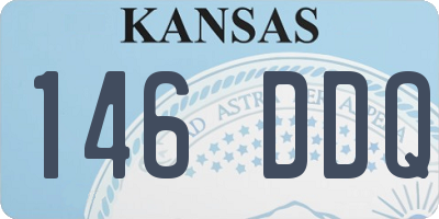 KS license plate 146DDQ