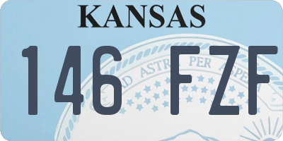 KS license plate 146FZF