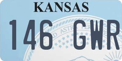 KS license plate 146GWR