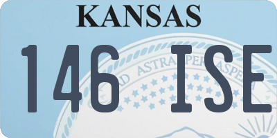 KS license plate 146ISE