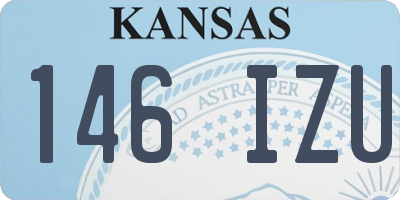 KS license plate 146IZU