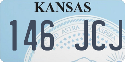 KS license plate 146JCJ