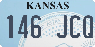 KS license plate 146JCQ