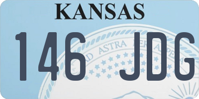 KS license plate 146JDG