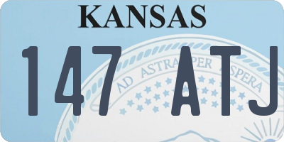 KS license plate 147ATJ