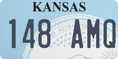 KS license plate 148AMQ