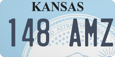 KS license plate 148AMZ