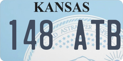 KS license plate 148ATB