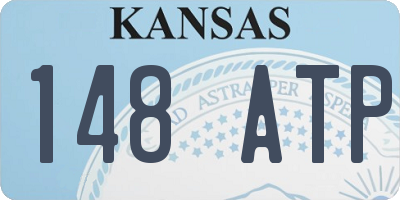 KS license plate 148ATP