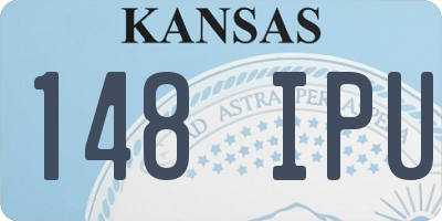 KS license plate 148IPU