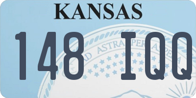 KS license plate 148IQQ