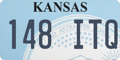 KS license plate 148ITQ