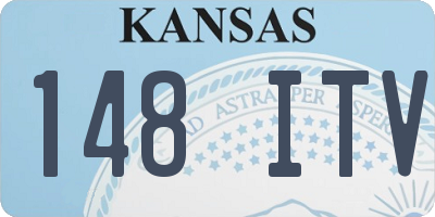 KS license plate 148ITV