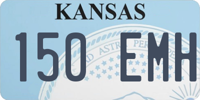 KS license plate 150EMH