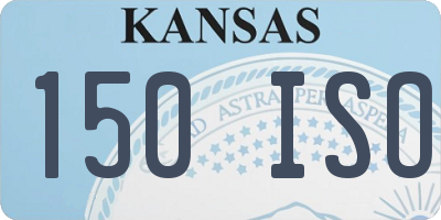 KS license plate 150ISO