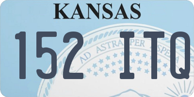 KS license plate 152ITQ