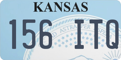 KS license plate 156ITQ