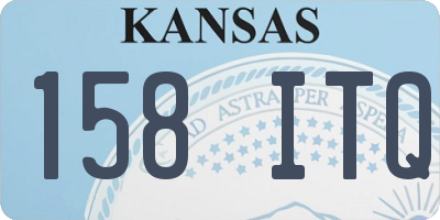 KS license plate 158ITQ