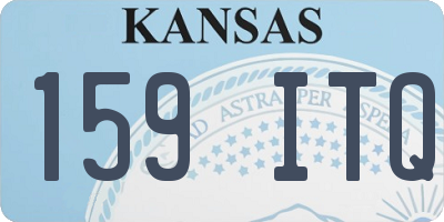 KS license plate 159ITQ