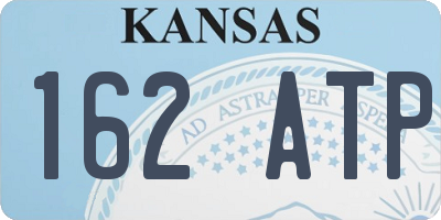 KS license plate 162ATP