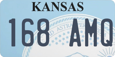 KS license plate 168AMQ