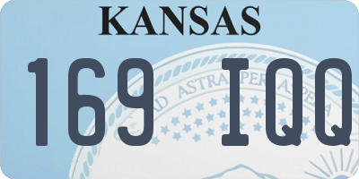 KS license plate 169IQQ