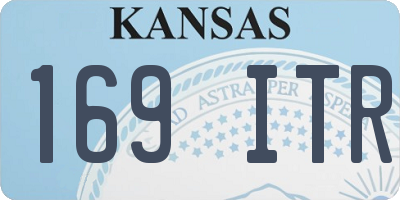 KS license plate 169ITR