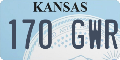 KS license plate 170GWR