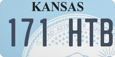 KS license plate 171HTB