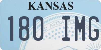 KS license plate 180IMG