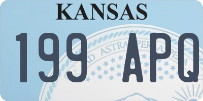 KS license plate 199APQ