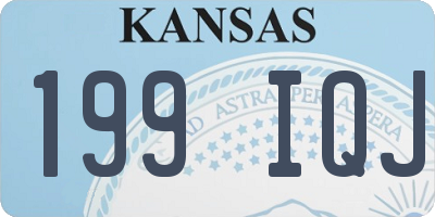 KS license plate 199IQJ