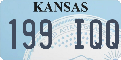 KS license plate 199IQQ
