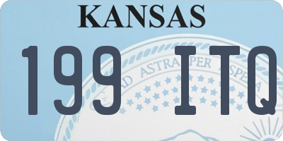 KS license plate 199ITQ
