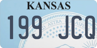 KS license plate 199JCQ