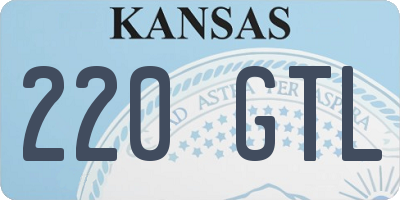 KS license plate 220GTL