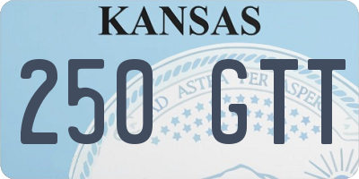 KS license plate 250GTT