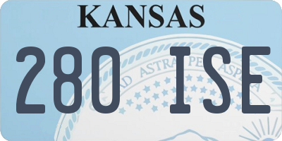 KS license plate 280ISE