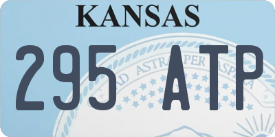 KS license plate 295ATP