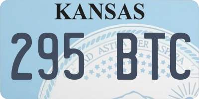 KS license plate 295BTC