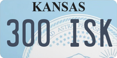 KS license plate 300ISK
