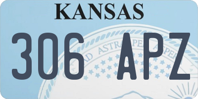 KS license plate 306APZ