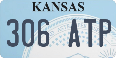 KS license plate 306ATP